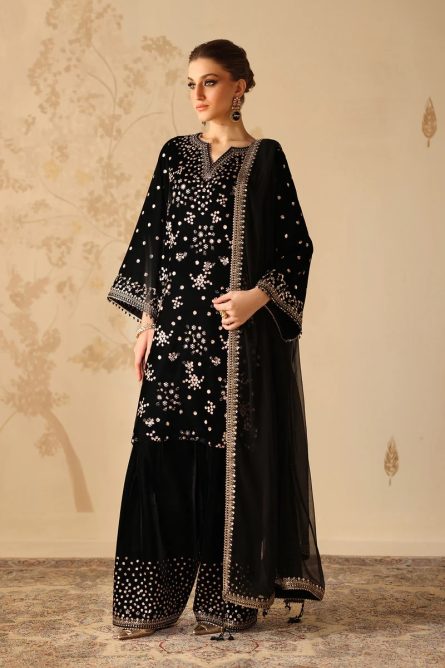 Ava 3Pc – Velvet Dress